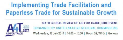 Sixth Global Review of Aid for Trade, Side Event