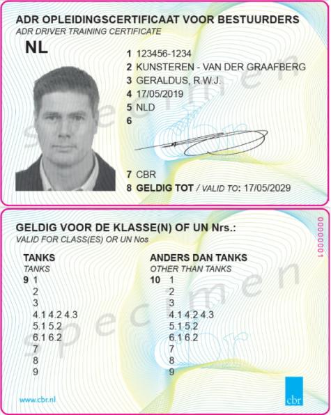 New Model for training certificate for drivers ADR - 20200416 - Netherlands.jpg