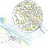 Sketch by Lord Foster for Place and Life in the UNECE region - regional action plan