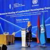 UNECE ES at the Ministerial Meeting of Landlocked Developing Countries in Yerevan Armenia