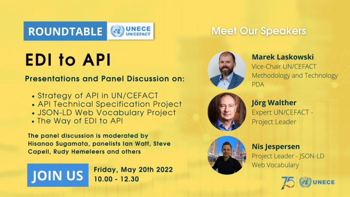 38th UN/CEFACT Forum: EDI to API