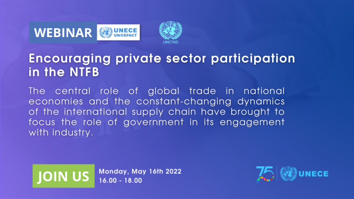38th UN/CEFACT Forum - NTFB Private Sector