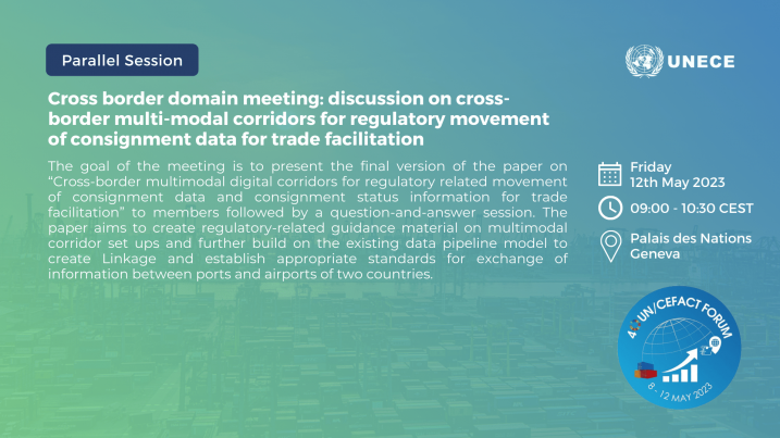 40th UN/CEFACT Forum: Cross Border Domain Meeting