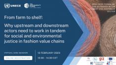 2023 OECD Due Diligence Forum in the Garment and Footwear Sector