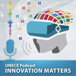 Logo of UNECE podcast series