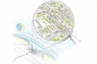 Sketch by Lord Foster for Place and Life in the UNECE region - regional action plan