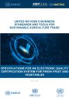 United Nations E-Business Standards and Tools for Sustainable Agricultural Trade