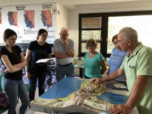 3rd EPR of North Macedonia country mission, September 2018 EPR experts visit Galičica National Park to learn about management approaches.