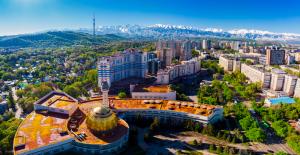 Almaty city view, Kazakhstan