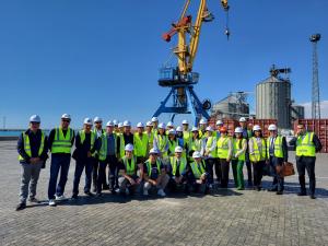 workshop on safety of containers at the port of Aktau 
