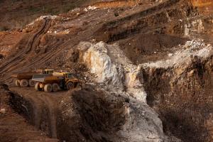 Open pit quarry in Portugal